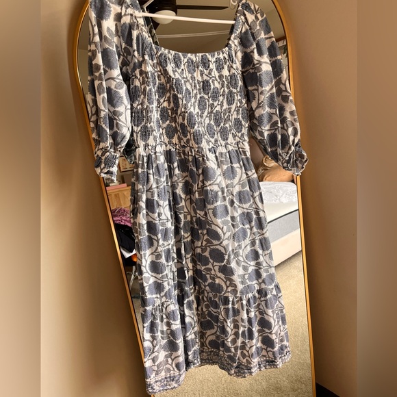 Victoria Dunn Carolina block print dress - Picture 7 of 8